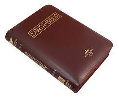 Biblia RVR1960 Tapa Vino Tinto Con Cierre