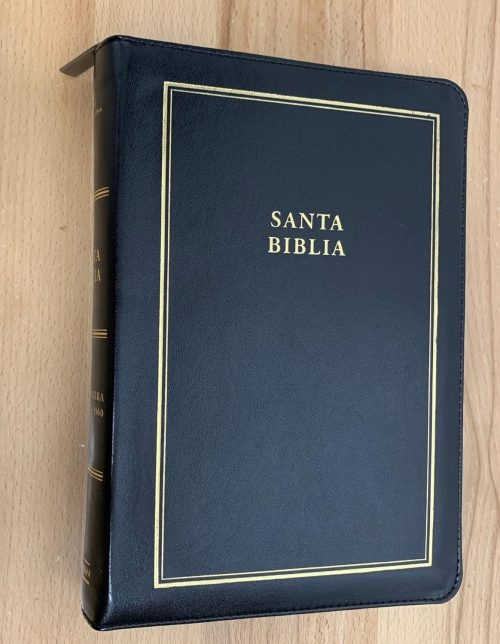 Biblia RVR 1960 Letra Gigante Tamaño Manual con Cierre