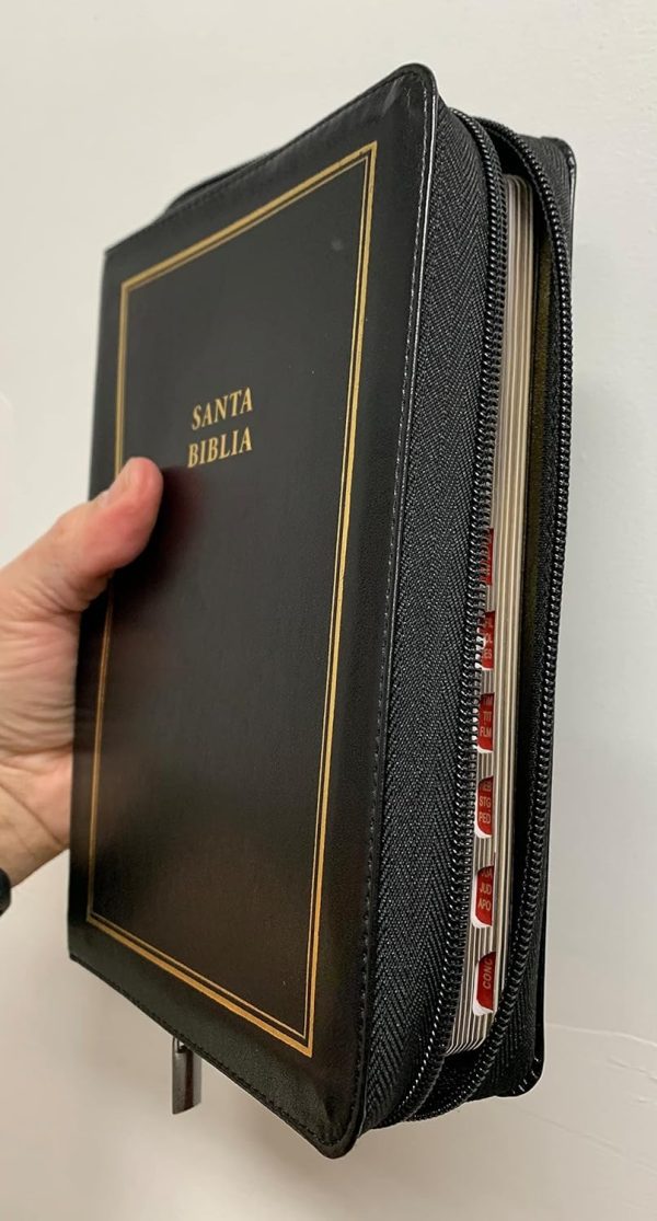 Biblia RVR 1960 Letra Gigante Tamaño Manual con Cierre