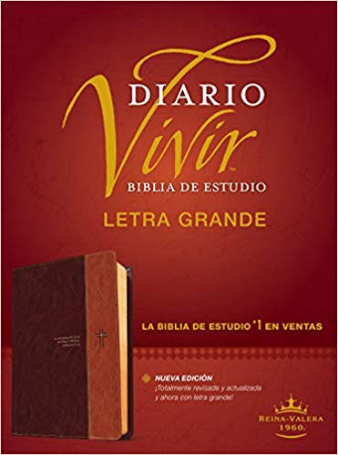 9781496436702 Biblia de Estudio Diario Vivir Letra Grande - Tapa Flexible