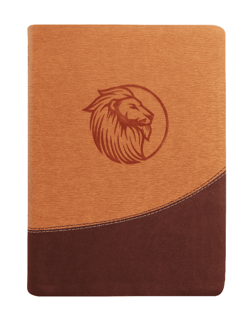 Biblia Reina Valera 1960 Letra Gigante Café León Tapa Flexible