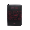 Biblia RVR1960 Negra Con Flores Rosadas Con Cierre
