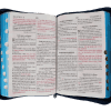jeans-- Biblia RVR1960 Tapa Jean Azul Con Cierre