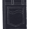 jeans. Biblia RVR1960 Tapa Jean Azul Con Cierre