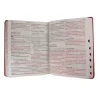 Santa Biblia Letra Super Gigante Rosada Tapa Flexible