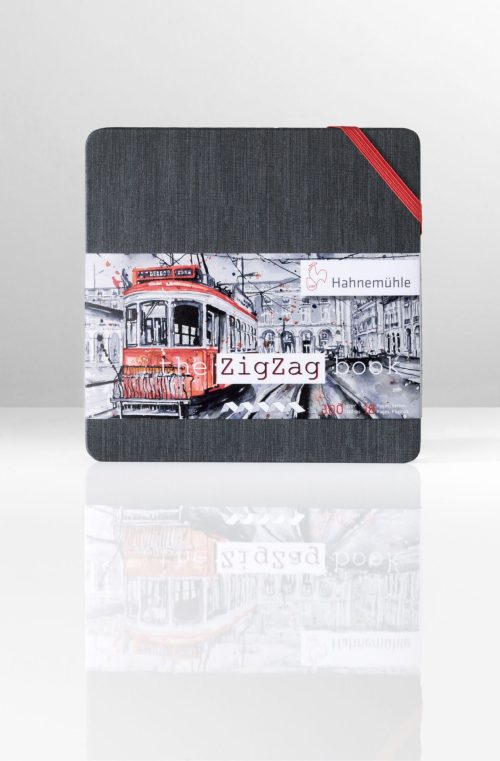 Book de acuarela con diseño de acordeón Hahnemühle