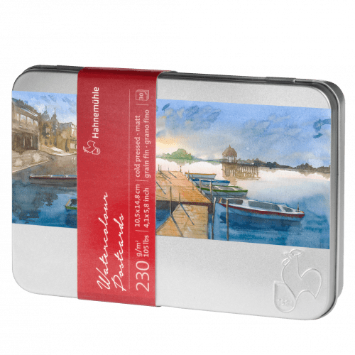 Set De 30 Postales Para Acuarela Hahnemühle