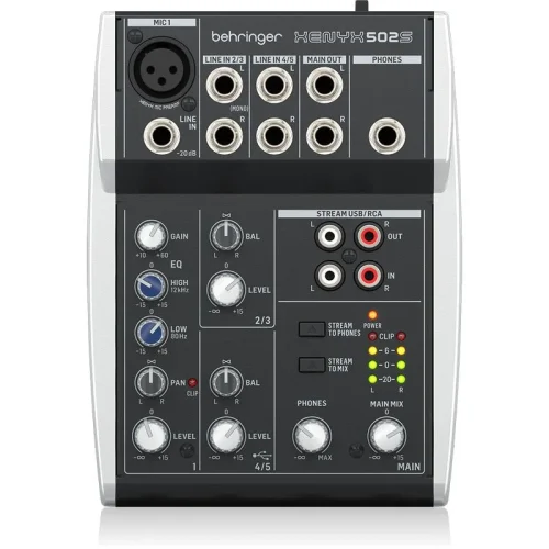 Mixer Análogo Behringer XENYX 502S