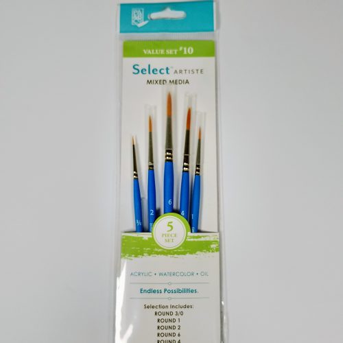 Set de Pinceles Princeton Select Artiste 5 Piezas – Value Set #10