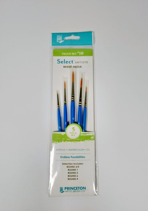 Set de Pinceles Princeton Select Artiste 5 Piezas – Value Set #10