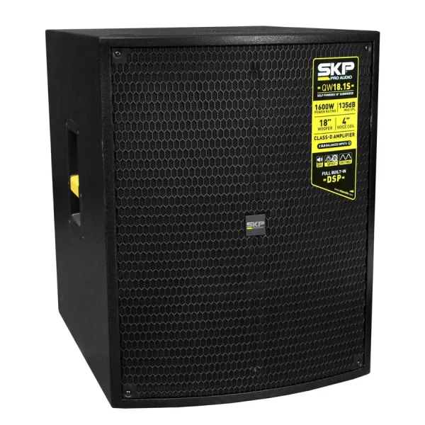 SKPQW18S-- Subwoofer Activo de 18″ SKP QW18S