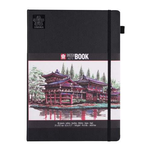 Sakura-Sketch-Book-Papel-Crema-21x30-cm-140G-80HJ.-31 Cuaderno Sketchbook A4 Sakura