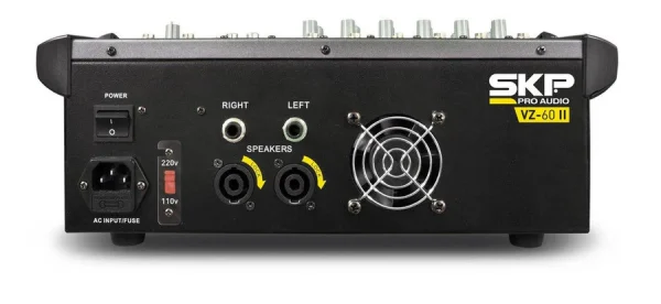 Mesa de Audio Activa de 6 Canales SKP VZ-60 II