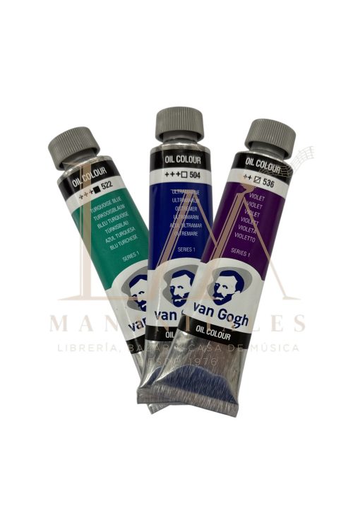Tubo de Pintura al Óleo de 40 ml Van gogh - Tonos Azules