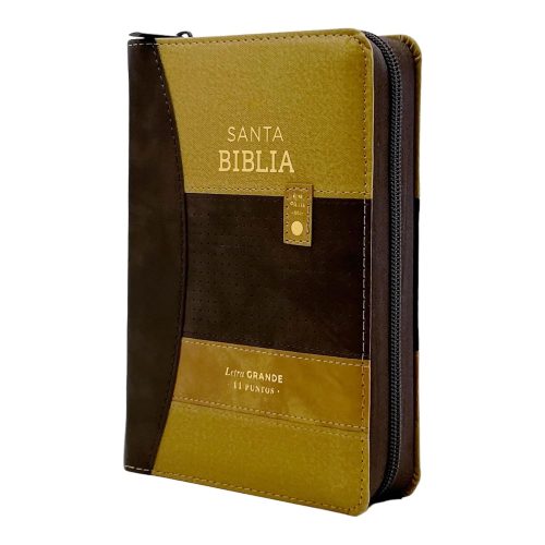 Biblia RVR1960 Letra Grande 11pts. Con Cierre e Índice
