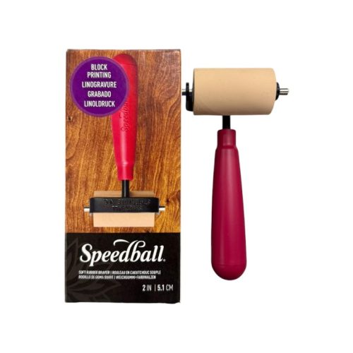 Rodillo de Caucho Para grabado Speedball de 5.1cm