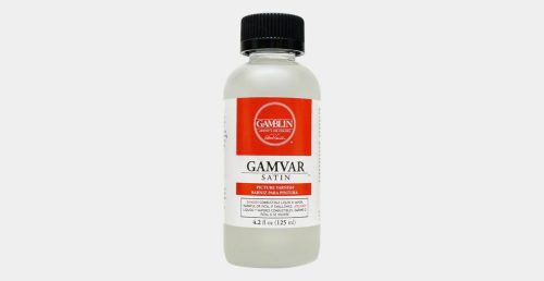 Barniz Satinado Gamblin Gamvar para Acrílico Y Óleo de 125 ml