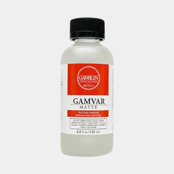 Barniz Mate Gamblin Gamvar para Pintura de 125 ml