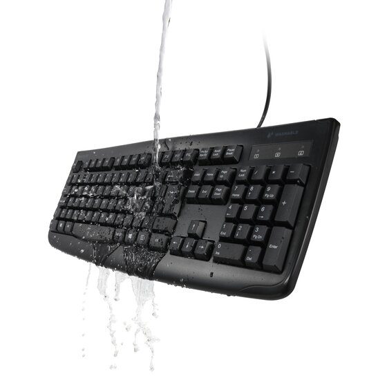 lavable.. Teclado Alambrico Lavable Kensington Pro Fit K64407ES