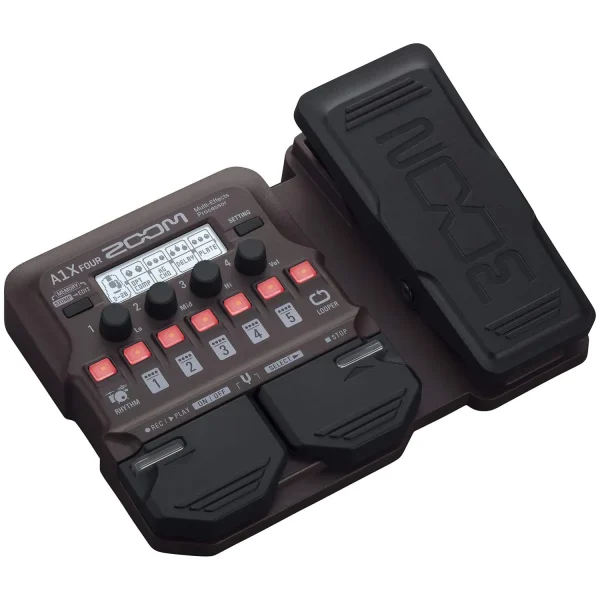 Pedal multiefectos Zoom A1X Four