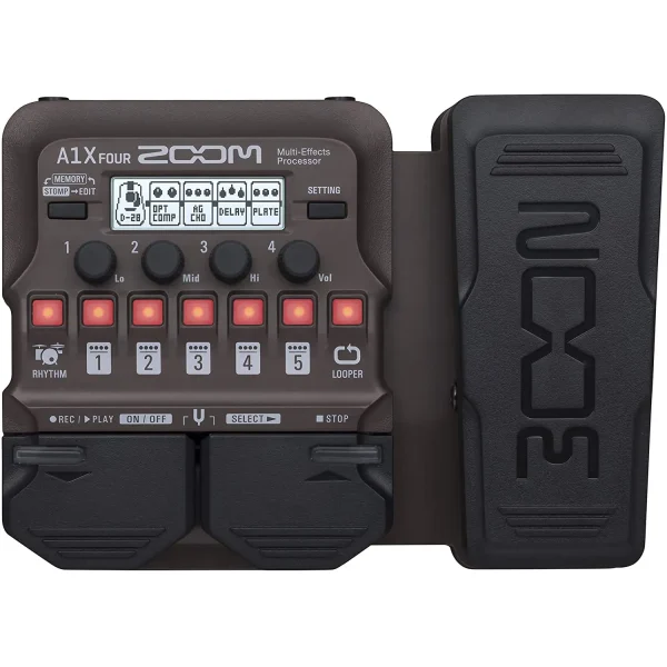 Pedal multiefectos Zoom A1X Four
