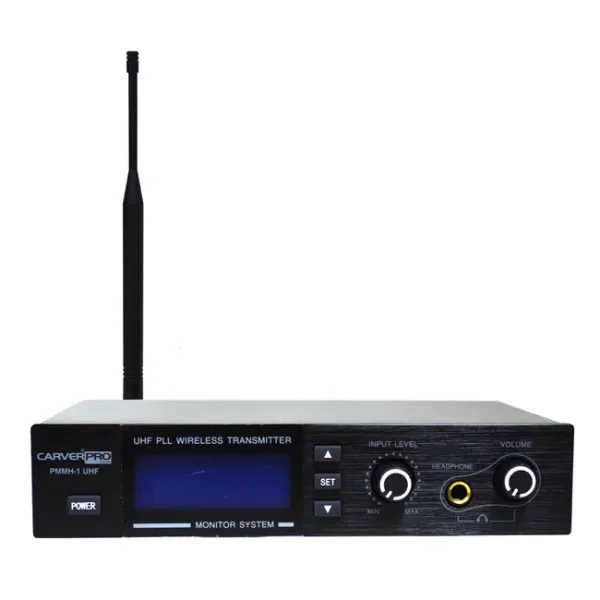 Sistema De monitoreo Inalámbrico in‑ear UHF CarverPro PMMH‑1