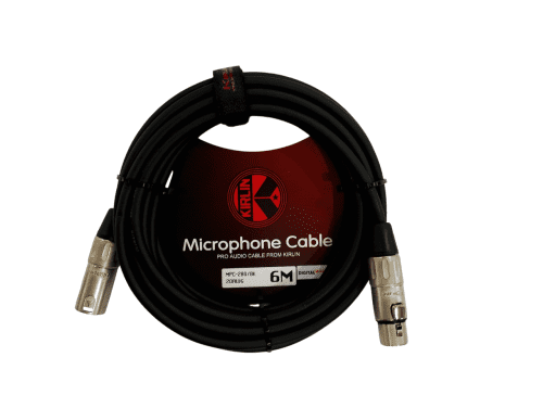 IMG_20251216_163648-Photoroom Cable Micrófono Kirlin XLR MPC280BK 6 metros