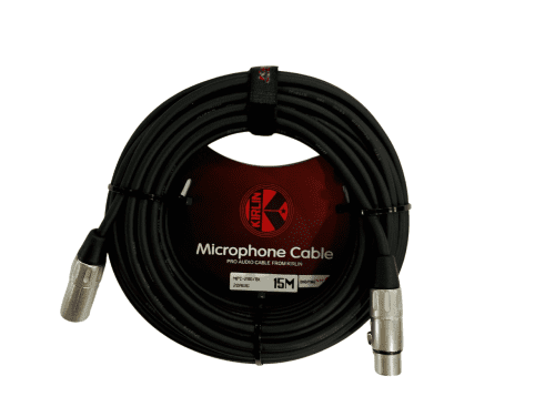 IMG_20251216_163749-Photoroom Cable Micrófono Kirlin XLR MPC280BK15M 15 metros