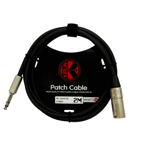 Cable Kirlin XLR Macho 1/4 TRS Plug 2 MTS MP483