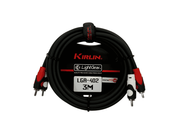 IMG_20251218_133221-Photoroom Cable de Audio Kirlin LGA-402 RCA a RCA 3 MT