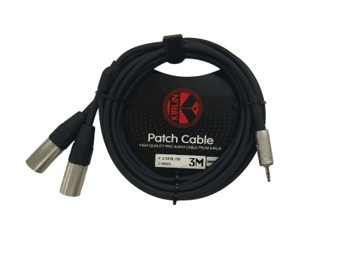 IMG_20251219_124236-Photoroom Cable Patch Kirlin Y 3 M Mini Plug a 2 XLR Macho