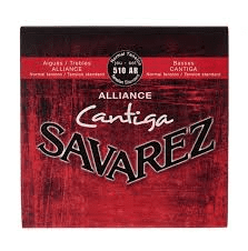 Encordado de Nylon Tensión Media Savarez Cantiga - 510 AR