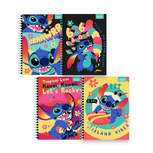 imagen_2025-12-04_120624157 - 2026-01-13T115140.733 Cuaderno Universitario Edición Stitch Colores Neón - Artel