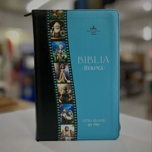 Biblia Héroes RVR1960 Con Cierre