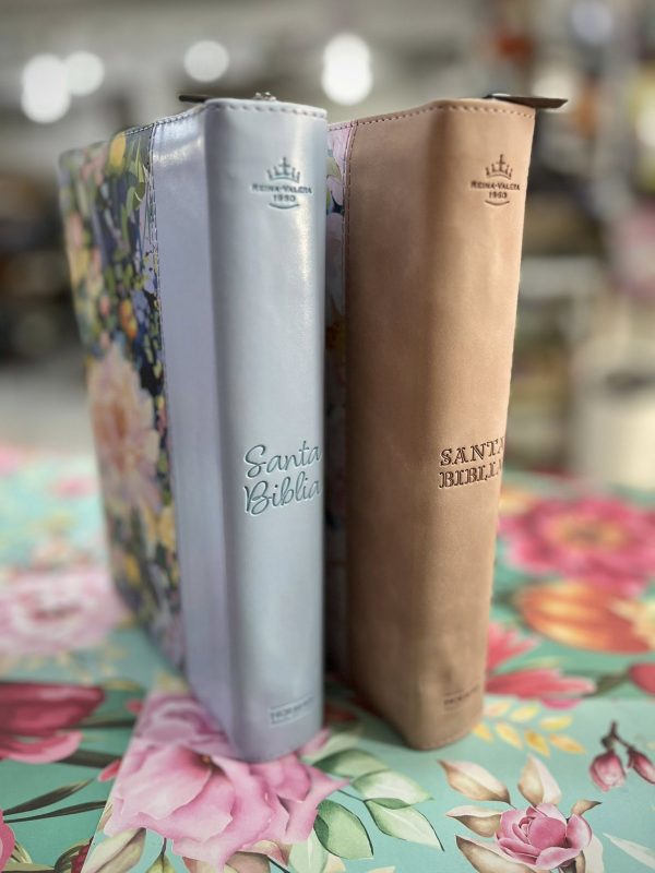 Biblia RVR 1960 letra gigante tamaño manual con cierre