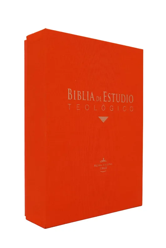 Biblia de Estudio Teológico RVR 1960 – Edición grande con índice