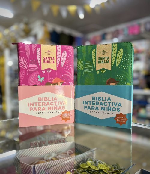 678163158_1405146231414994_1505703686858581072_n Biblia Interactiva para Niños RVR1960 Letra Grande con Cierre – Tapa Tela